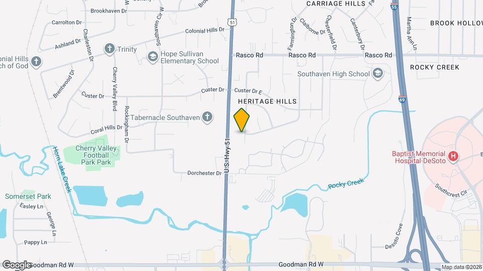 7605 Davis Pkwy Mapa y Detalles de la Ubicación