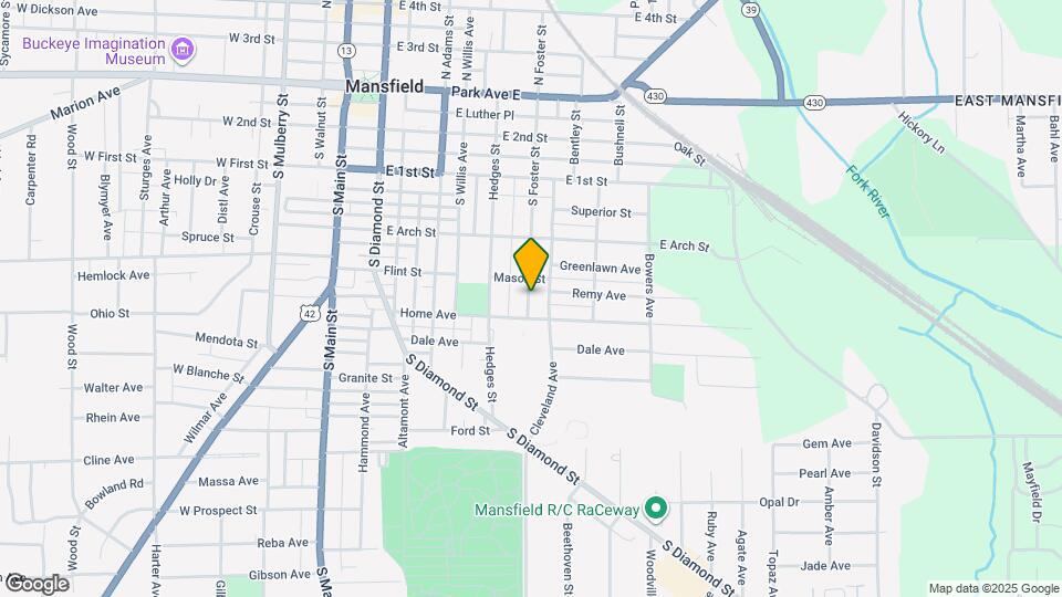 211 S Foster St Map and Location Details