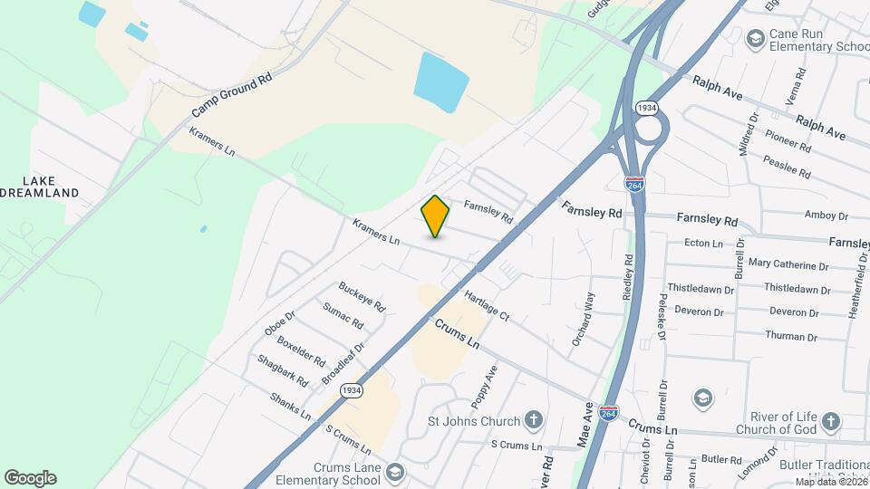 3325 Kramers Ln Map and Location Details