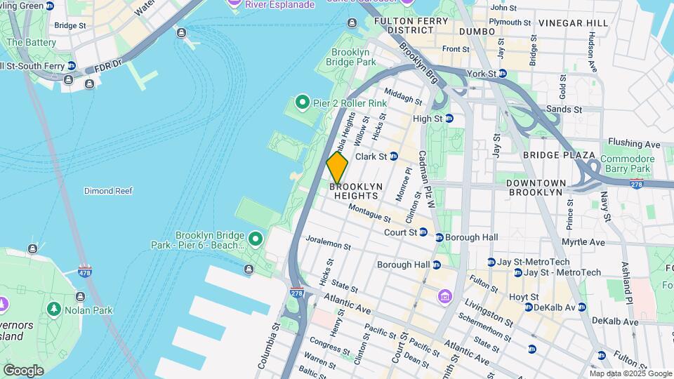 12 Pierrepont St Mapa y Detalles de la Ubicación