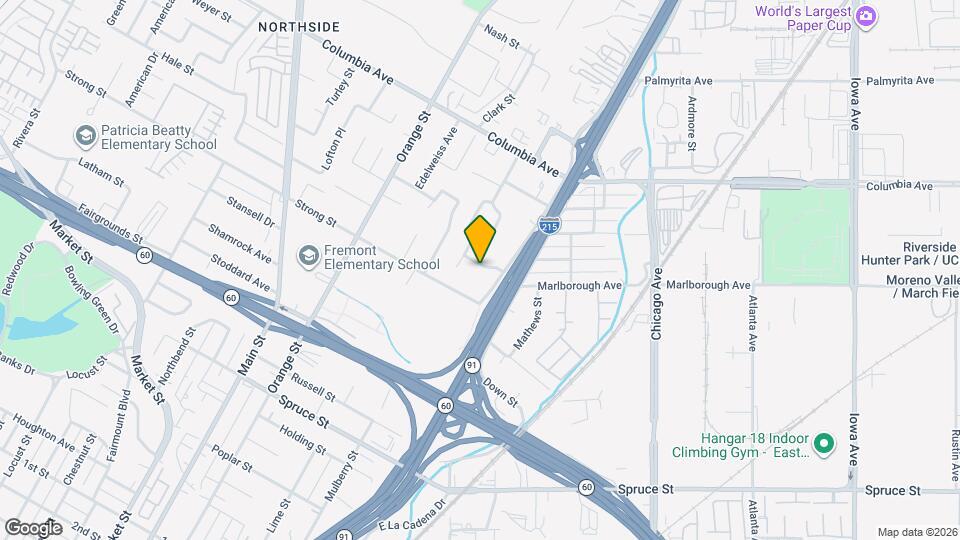 3216 Knoll Way Mapa y Detalles de la Ubicación