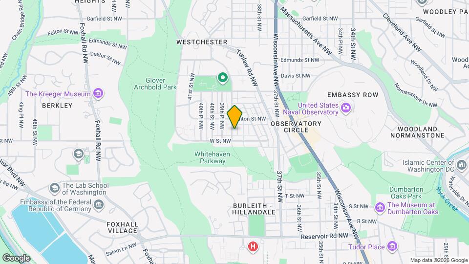 2215 39th St NW Map and Location Details