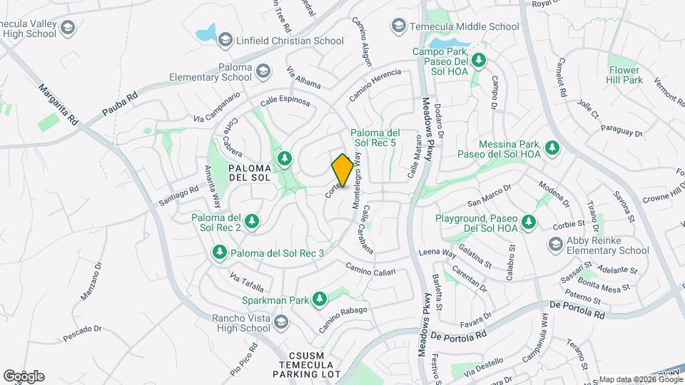 43325 Corte Benitez Map and Location Details