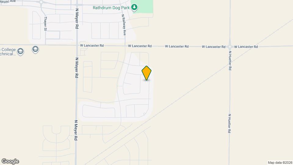 12417 N Cavanaugh Dr Map and Location Details