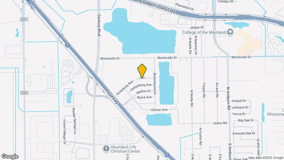 9205 Vicksburg Ave Map and Location Details