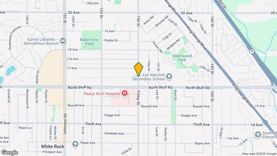 167xx-1616A 16a Ave Map and Location Details