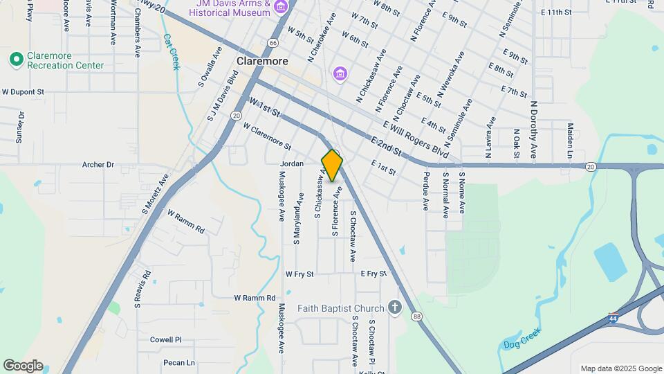 415 S Florence Ave Map and Location Details