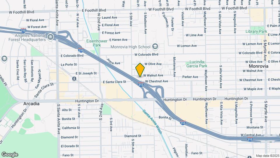 916 W Walnut Ave Map and Location Details