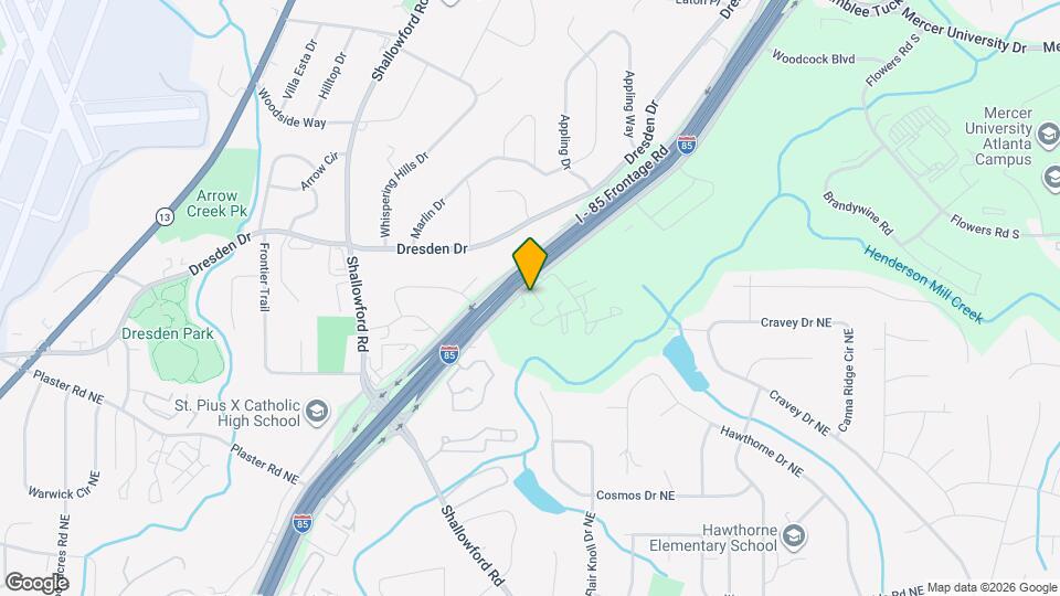 3071 Colonial Way Map and Location Details