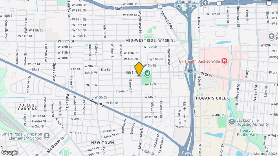 1740 Myrtle Ave N Map and Location Details