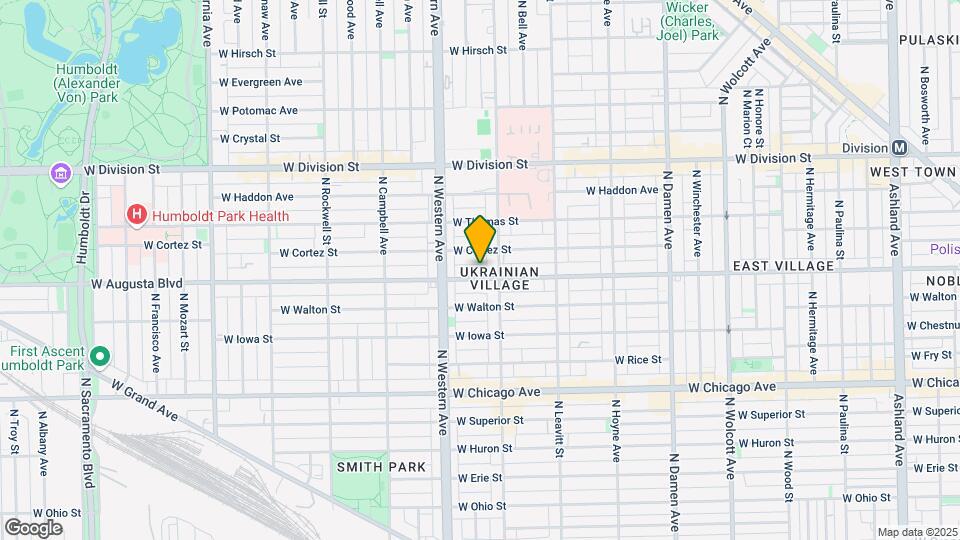 2318 W Augusta Blvd Map and Location Details