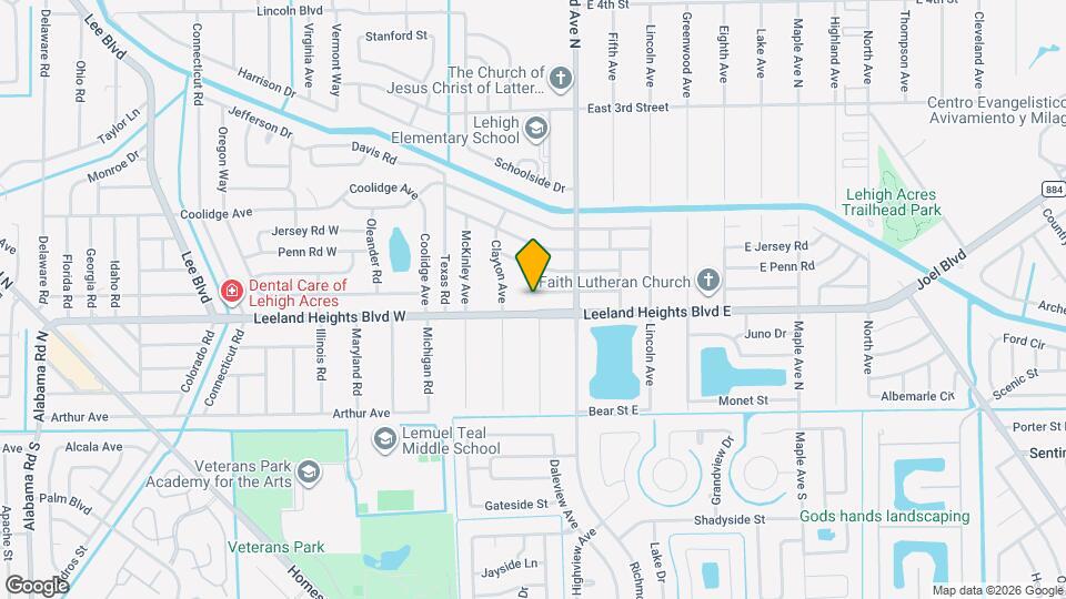 204 E Bougainvillea Rd Map and Location Details