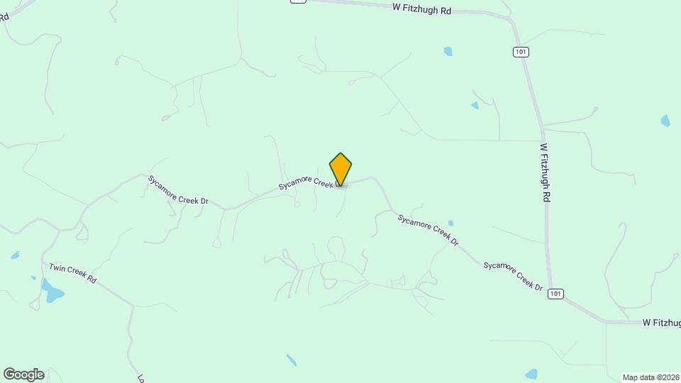 931 Sycamore Creek Dr Map and Location Details