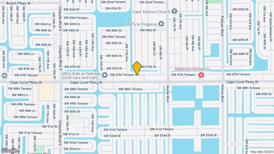 930 SW 47th Ter Map and Location Details