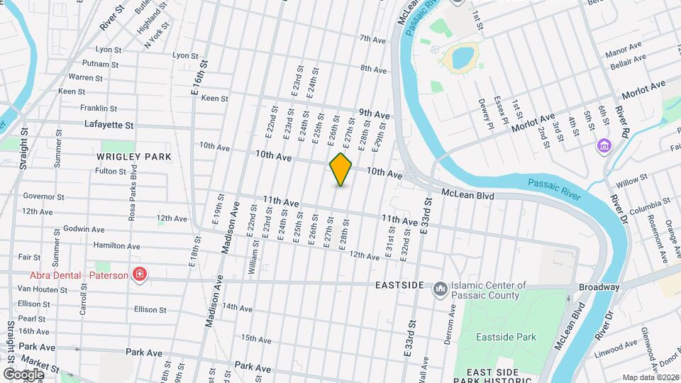 441 E 27th St, Unit 2nd Fl Map and Location Details