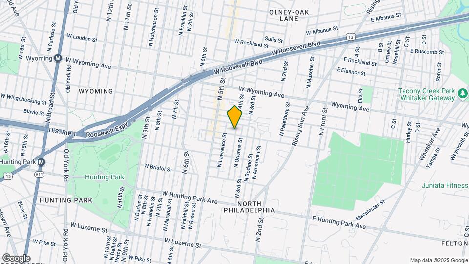 401 W Wingohocking St Map and Location Details