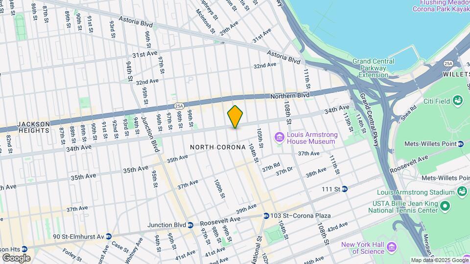 34-12 103rd St Map and Location Details