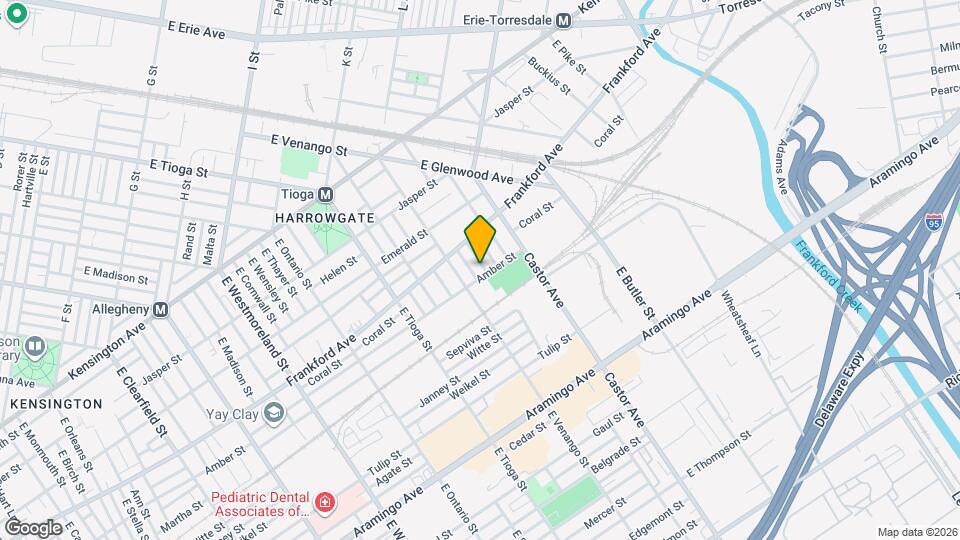 2084 E Pacific St Map and Location Details