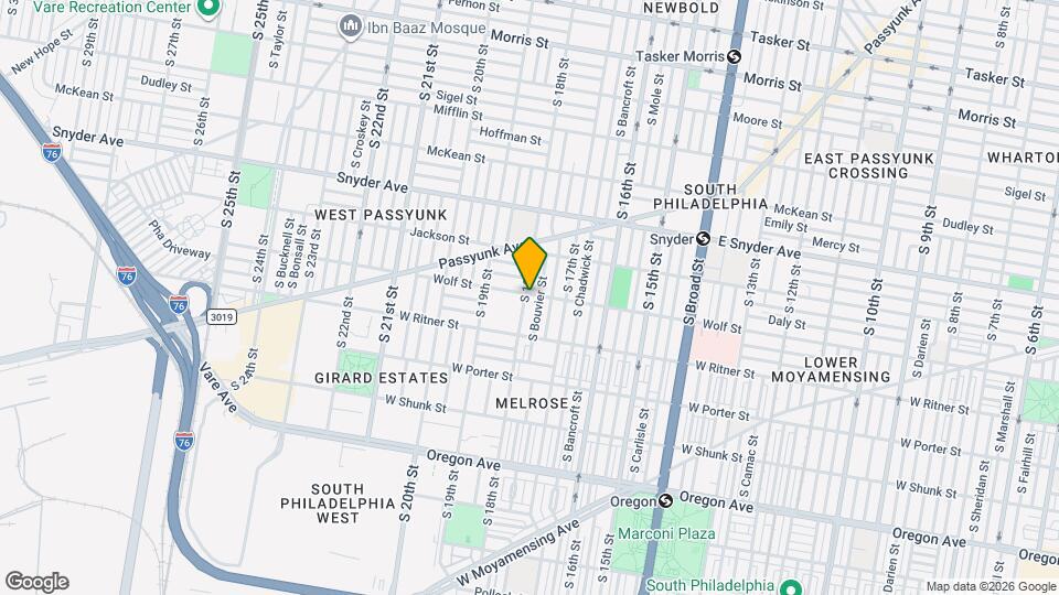 1738 Wolf St Map and Location Details