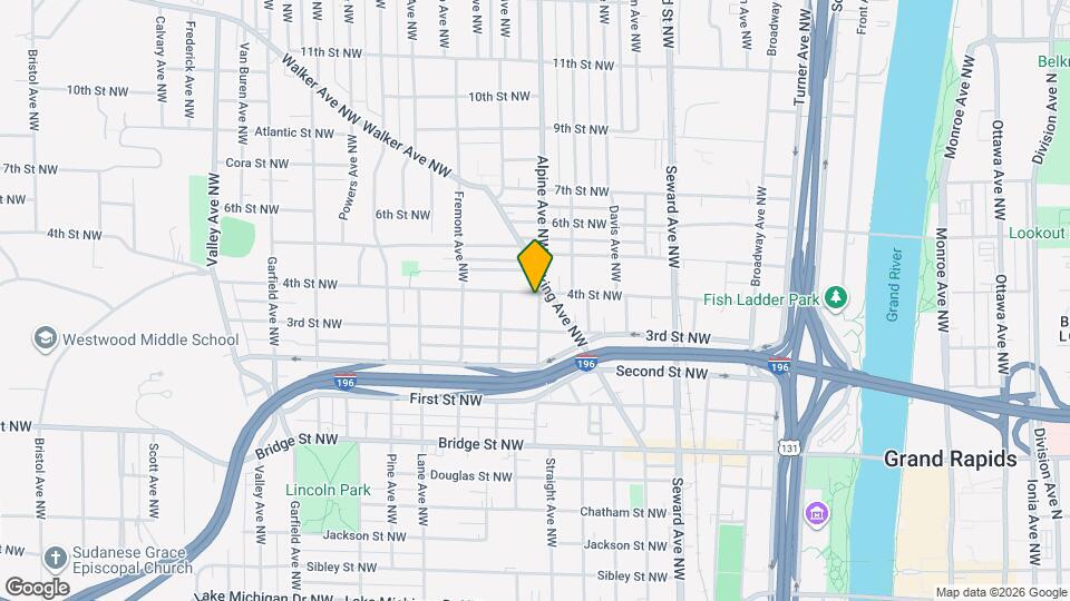 625 Milwaukee Ave NW Mapa y Detalles de la Ubicación