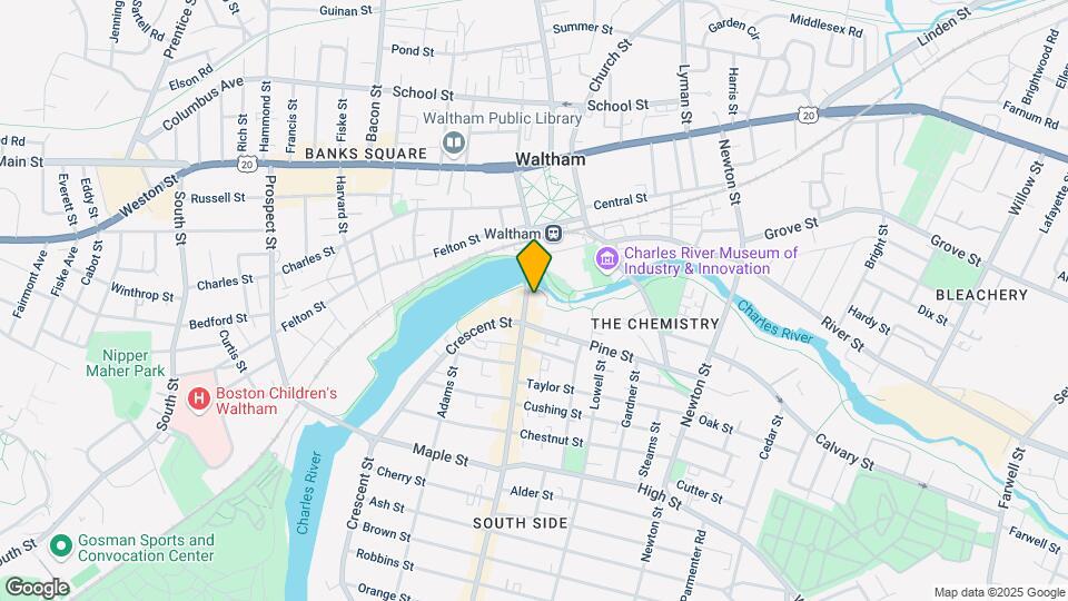220 Moody St, Unit 3 Map and Location Details