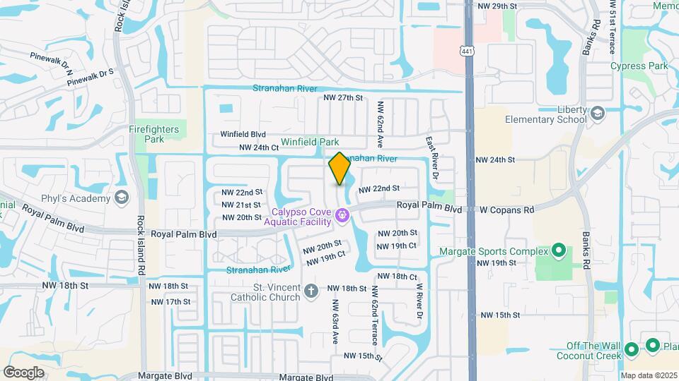 2174 NW 62nd Ave Mapa y Detalles de la Ubicación