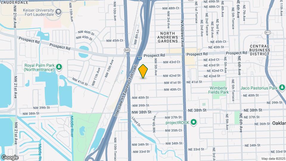 2632 NW 18th St Map and Location Details