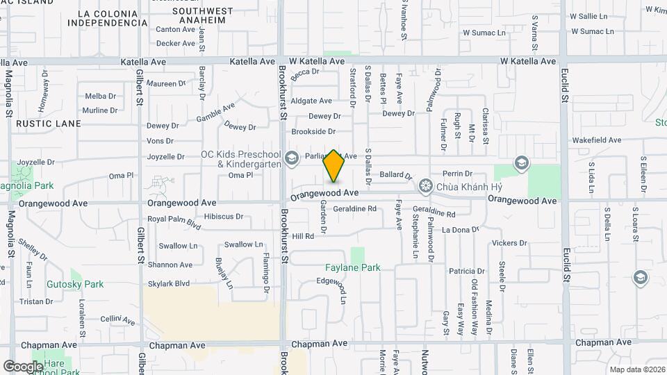 11441 Park Ln Map and Location Details