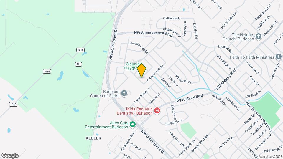 1116 Sweetwater Dr Map and Location Details