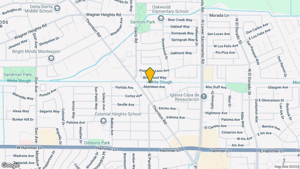1231 Aberdeen Ave Map and Location Details