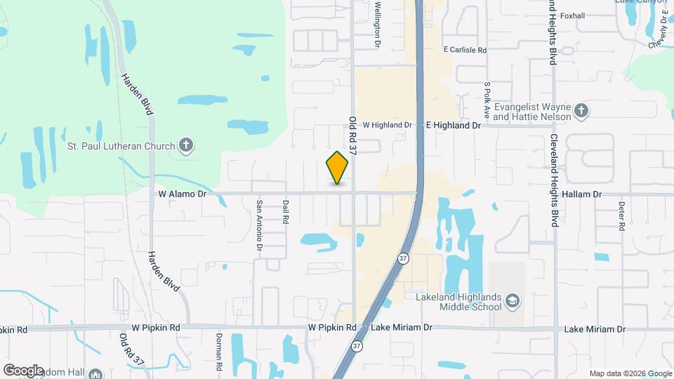 423 W Alamo Dr Mapa y Detalles de la Ubicación
