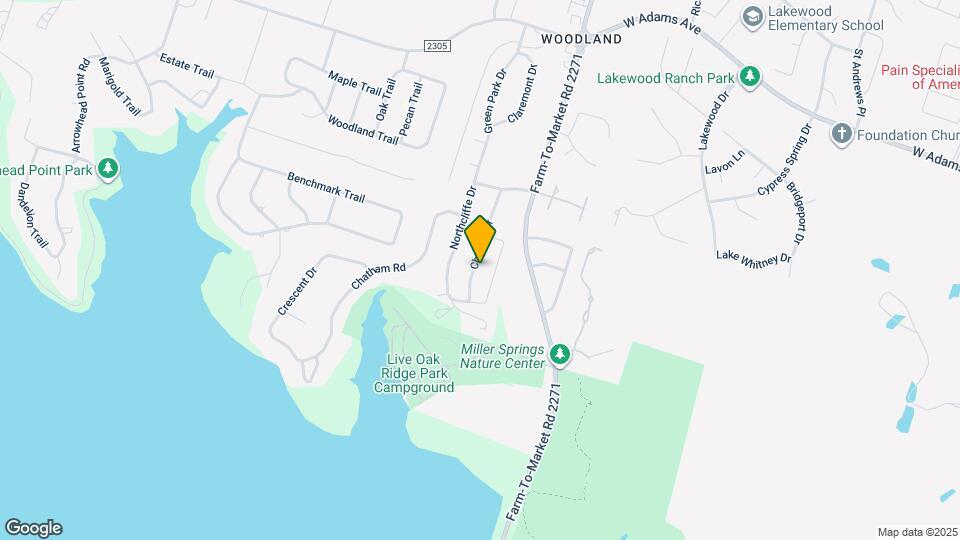 245 Chering Dr Map and Location Details