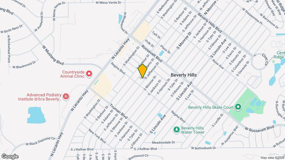 102 S Jefferson St Map and Location Details