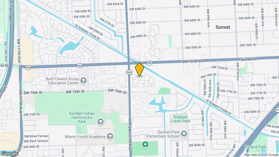 7412 SW 105th Pl Map and Location Details