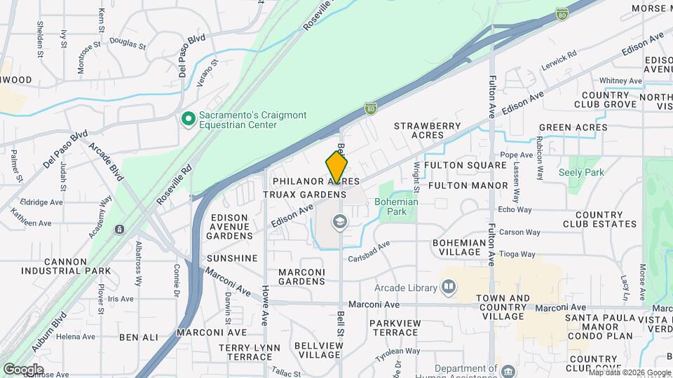 2257 Edison Ave Map and Location Details