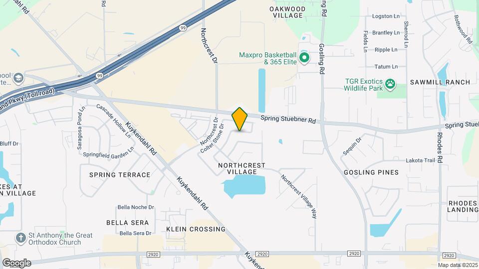 6131 Moran Crest Dr Map and Location Details