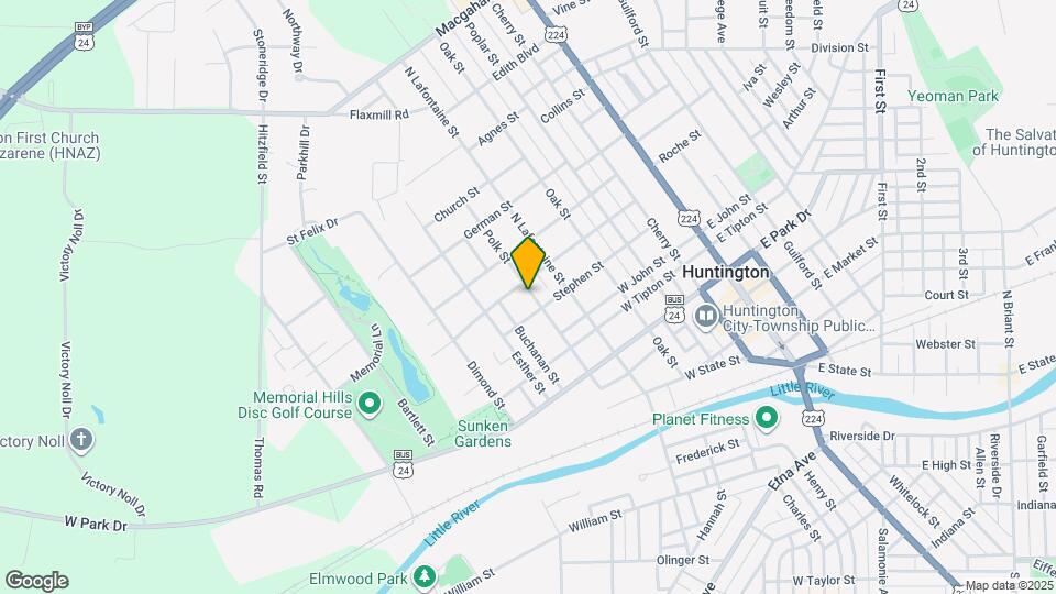 734 Polk St, Unit 3 Map and Location Details