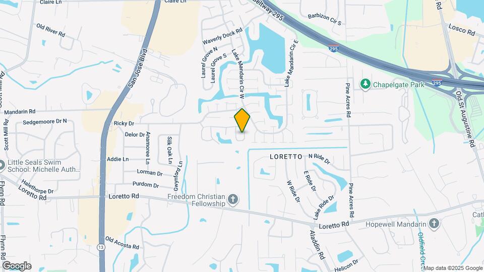 11484 Mandarin Glen Cir E Map and Location Details