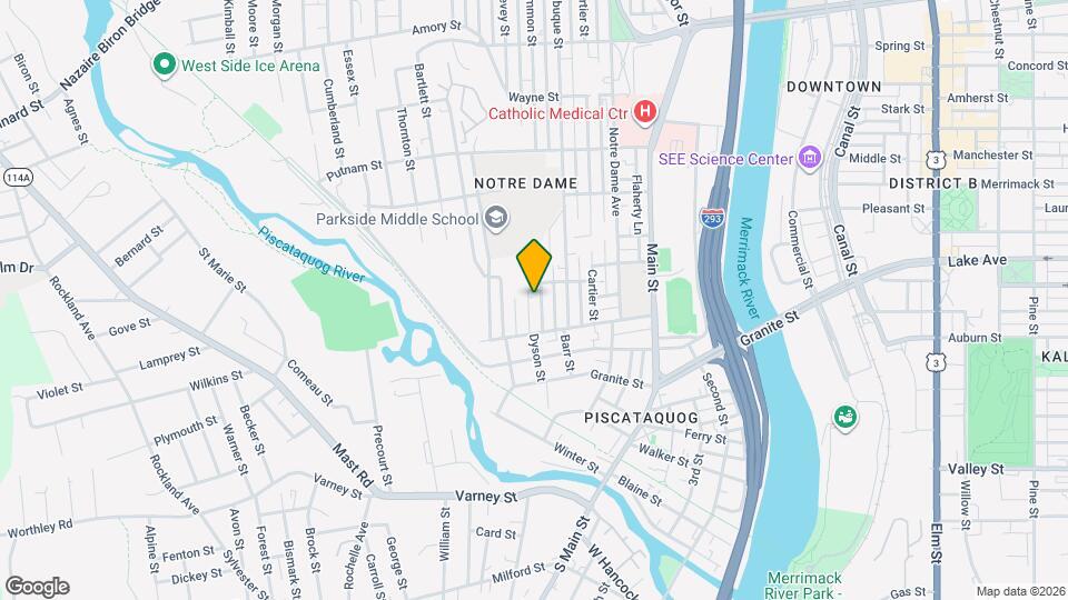 52 Rimmon St, Unit 1 Mapa y Detalles de la Ubicación