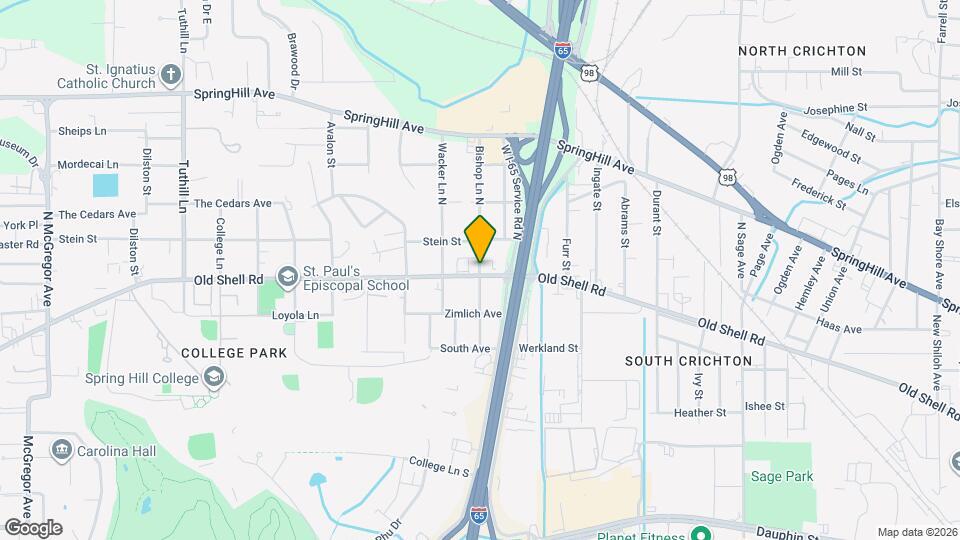 50 Bishop Ln N Map and Location Details