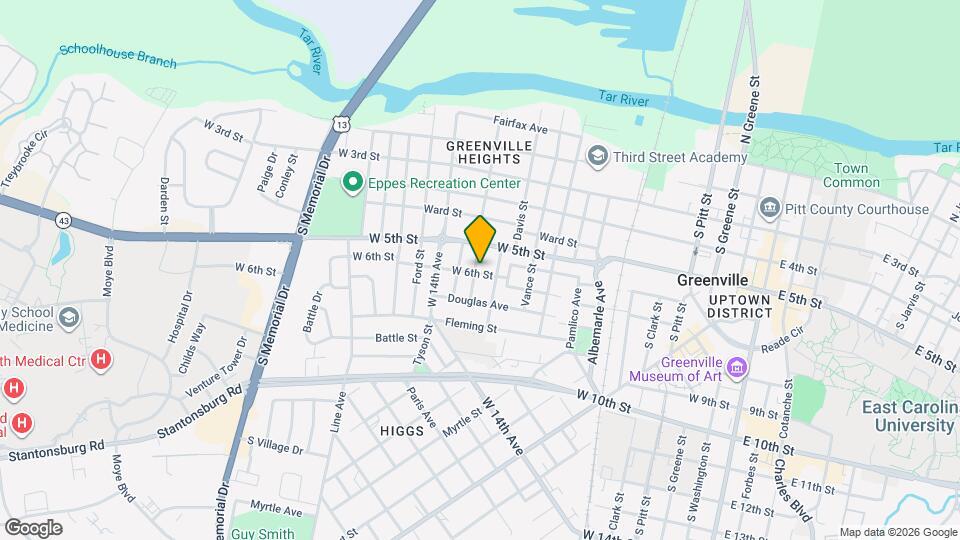 519 McKinley Ave Mapa y Detalles de la Ubicación
