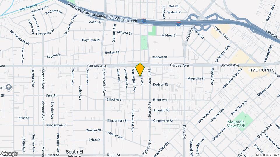 2723 Nevada Ave Map and Location Details