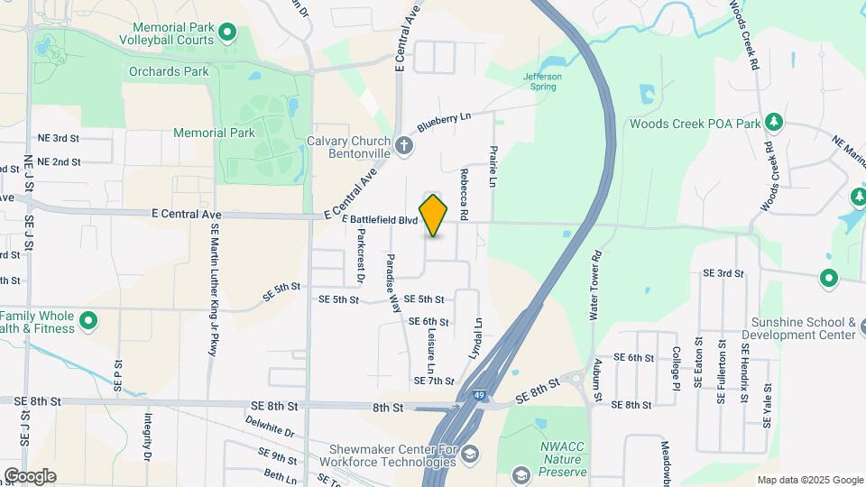 207 Pleasant View Ln Map and Location Details