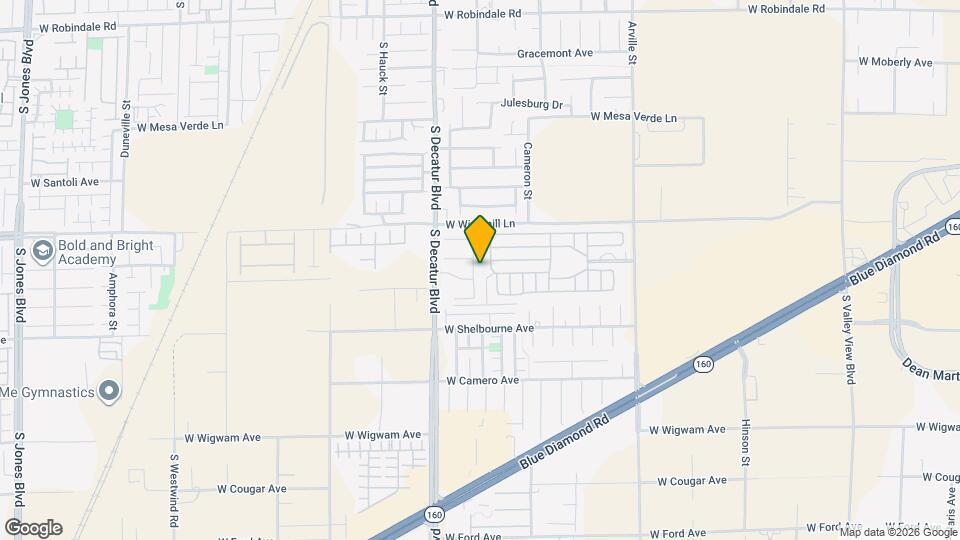 8192 Blue Hope Diamond Ln Map and Location Details