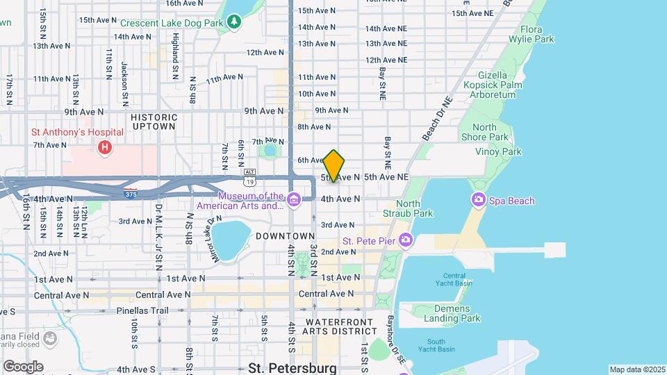 424 2nd St N Map and Location Details
