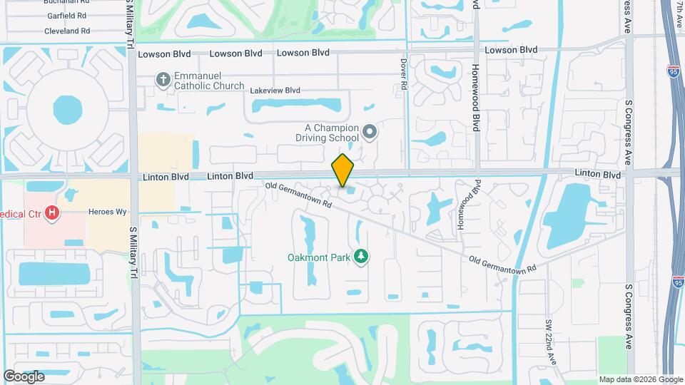 1785 San Jose Dr Map and Location Details