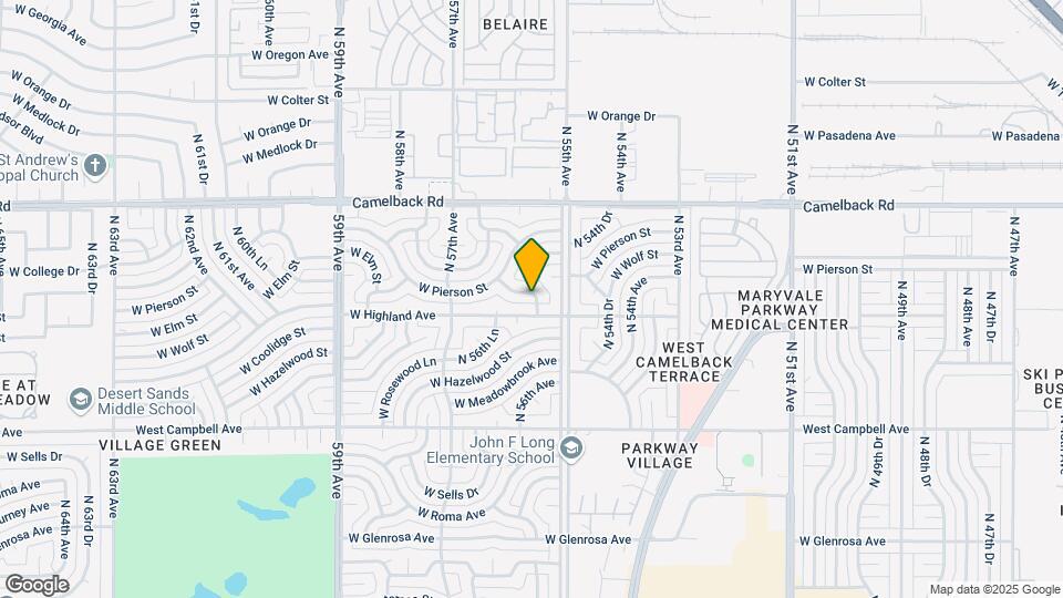 4721 N 55th Dr Map and Location Details