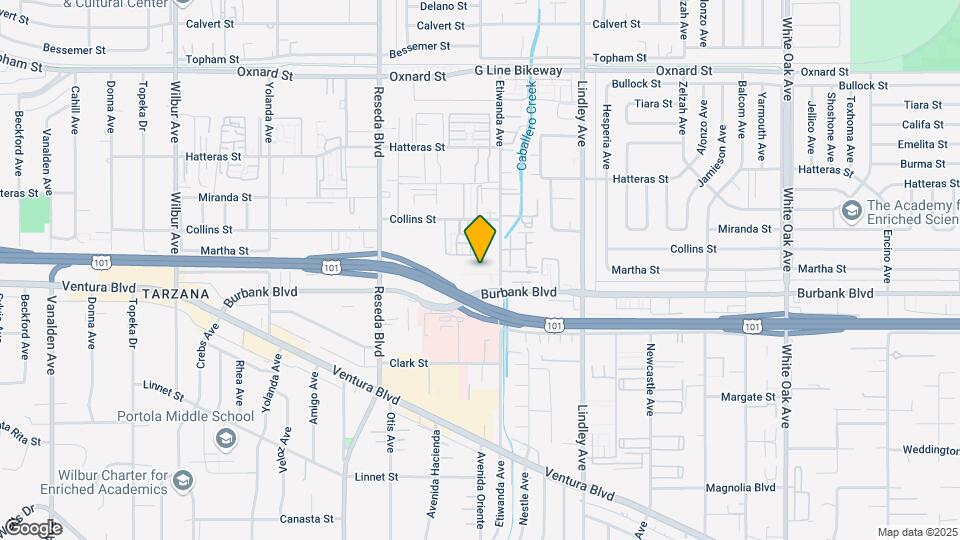 18307 Burbank Blvd-Unit -Unit 75 Map and Location Details