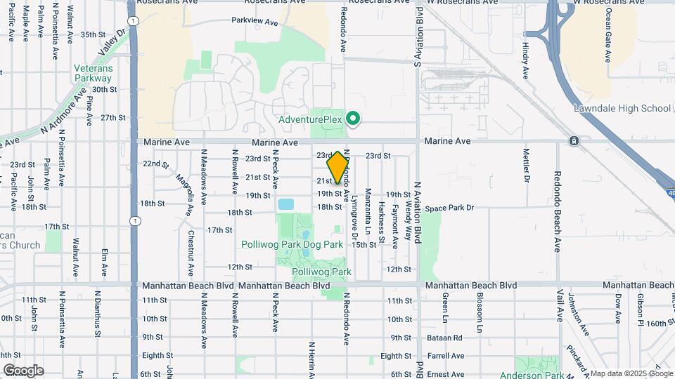 1641 19th St Map and Location Details