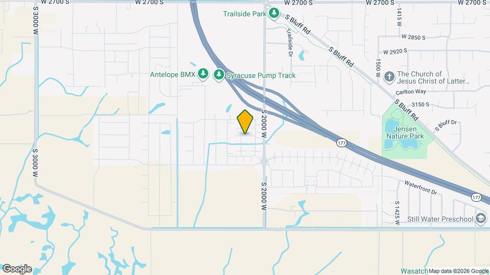 2087 W 3290 S Map and Location Details